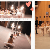 コフレダンススタジオ三鷹公会堂でのバレエ発表会の様子