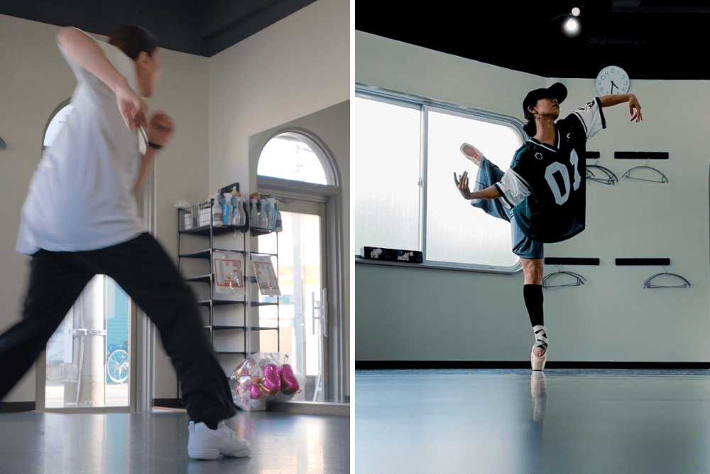夫婦で務めるコフレダンススタジオの講師